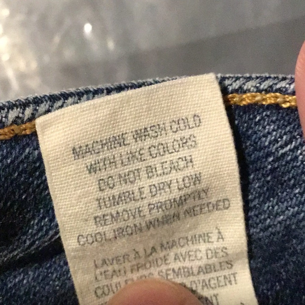 Low Rise Skinny77 w/ 31.5" Inseam🦅 American Eagle Y2K Denim Jean Size 12 sac704 - Picture 6 of 9